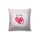Decorative pillowcase "Be mine", on lightning, size 45x45 cm