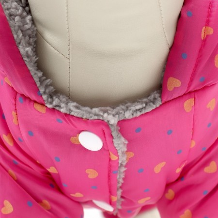 Combines "Tender Way" on the fur lining, size M (DS 30, Osh 30, OG 40 cm), pink 961465-7