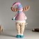 Interior doll "Losik in a pink sweater with fur and a blue cap, with an asterisk" 61.5 cm 94880