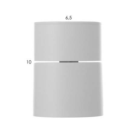 Lamp "Oreo" LED 12W 4000K DTW white 7.5x7.5x9.6cm-5