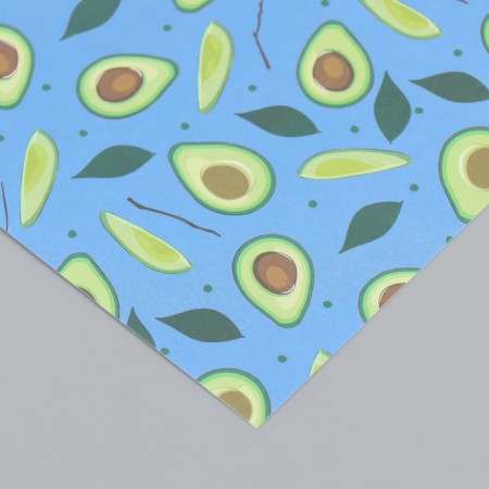 Scrapbooking paper "Avocado" density 180 grams set 10 pcs 15.5x17 cm-3