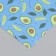 Scrapbooking paper "Avocado" density 180 grams set 10 pcs 15.5x17 cm