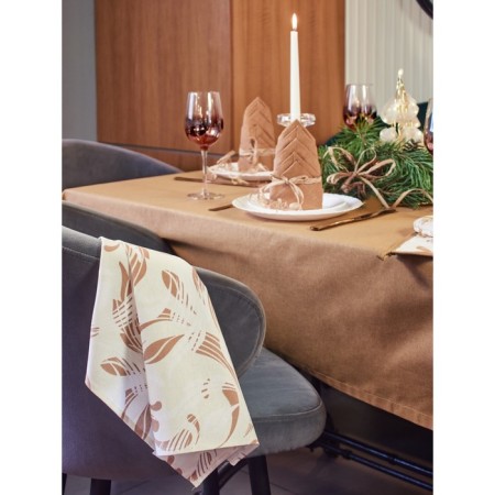 Golden Frost kitchen towel, size 45x60 cm, curls, beige-2