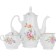 Coffee Service 6/9 Bernadotte, Decor "Meissen Bouquet", 15 items