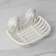 Soap dish on suction cups, 16 × 10 × 6 cm, color mix