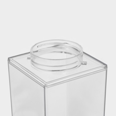 A jug for Dailyan drinks, 1 l, 8 × 26 cm, polystyrene, color transparent color-4