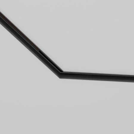 Corner Connector 135 ° Exign built under GCL 9.5 mm, black-2