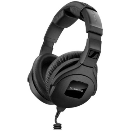 Sennheiser HD 300 Pro 1.5m Black Wended head headset.
