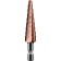 Drill step "bison" 29672-4-12-9_z01, 4-12 mm, 9 steps, hexagonal shank