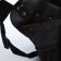 Lightning waist bag, 3 outer pockets, hook on the thigh, black color