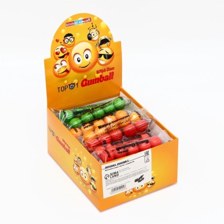 Chewing gum "Arbuzik" with filling, 20g-1