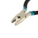 Plask -hugs combined tundra, nickelled, rubberized handles, 160 mm