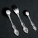 A set of cutlery "Troika", 18 items, art painting, cardboard box