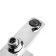 Bath mixer Zein Z3889, single -leaf, watering can 3 modes, hose, holder, chrome