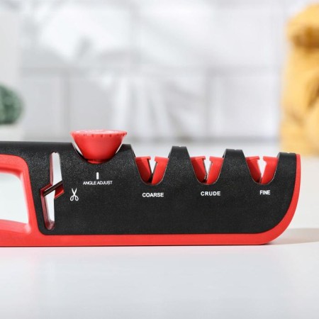 Hi-Tech sharpener, 4 in 1, with a sharpening angle regulator, mix color-8
