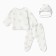 Costume (swing, slider, cap) Bloom Baby Crown, p. 68 cm, milk