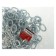 Twallow loop-Petly Tundra Krep, 8 mm, galvanized
