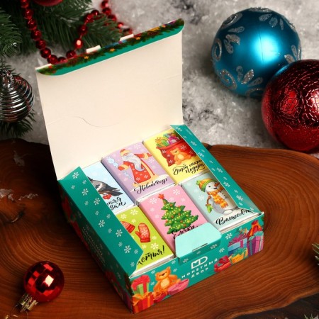 New Year. Milk chocolate "New Year", 12 g-9