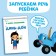 The book "Starting of speech. Onomatopoeic ", 36 pp., 12 × 17 cm, blue tractor