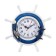Watch walls, series: sea, "Klevant", discrete move, D-26 cm