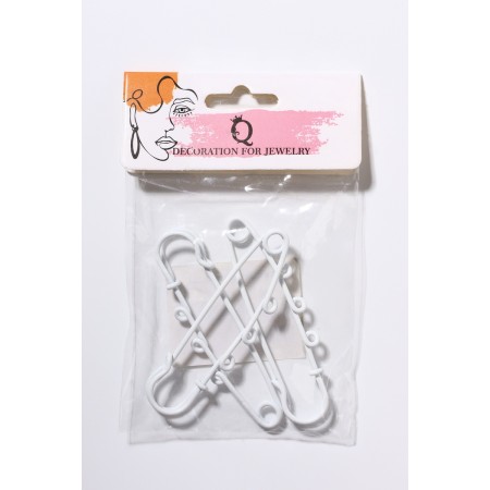 Pins for suspensions (set 3 pcs.) L = 6.5 cm, white color-4