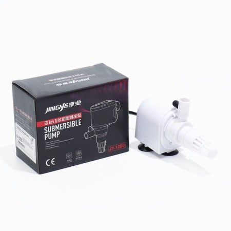 Aquarium pump Jingye JY-1200, 500 l/h, 6 W, water lifting height 0.5 m-8