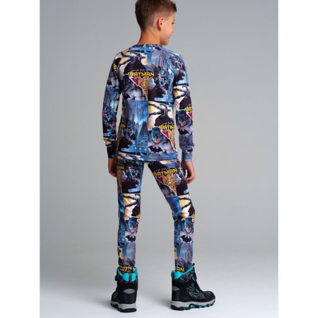 Thermal complex for a boy: trousers, sweatshirt, height 146 cm-4