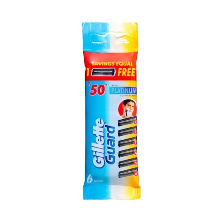 Exchange cassettes for Gillette Guard (6pcs)