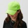 Women's cap minku, green color, size 56-58