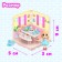 Plastic house for dolls "Visiting Molly" Living room with a doll and accessories