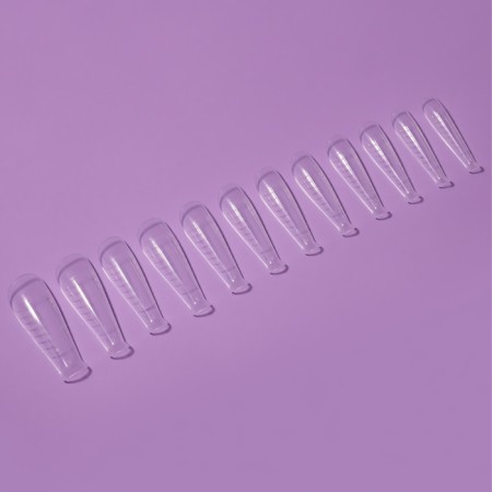Upper forms for building, set of 120 pcs, ballerina form, transparent-3