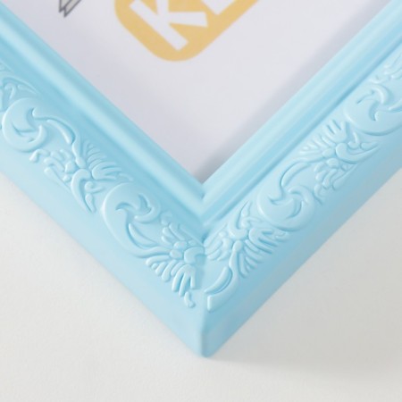Photo frame plastic L-2 15x21 cm blue (plastic screen)-1