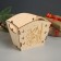 New Year's Basket-Shkatulk "Santa Claus" 18x12x15 cm