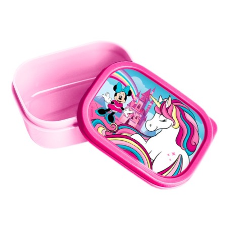 Lancer-Box children, rectangular 500 ml, Minnie Mouse and Unicorn