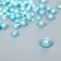 Decor for creativity plastic "Balls. Blue water" d = 1.5-8 mm, set 10 grams