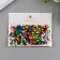 Set for creativity of sequin 10 grams "Multi -colored flowers" 1.5x1.5 cm