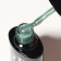 Gel nail polish, Chrome, shimmer, 3 phase, 8ml, led/uv, green color (023)