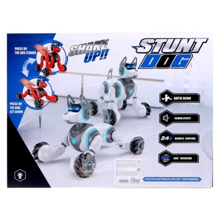 Robot dog Stunt, on the control panel, interactive: sound, light, on the battery, red-9