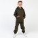 Children's costume with the basis (sweatshirt, trousers) KAFTAN "Basic Line" R.32 (110-116), khaki