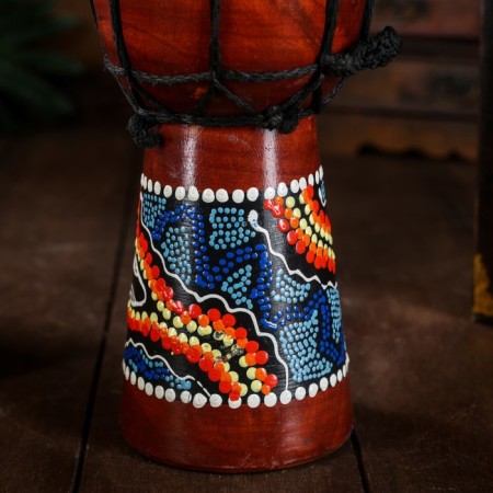 Souvenir musical instrument "Different drum -jambe" 13x13x24 cm, mix-18