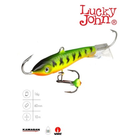 Balancir Lucky John Classic 6, 6 cm, 18 g, color 20