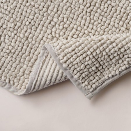A set of bathtub rugs "Pamp", size 50x60 cm, 60x100 cm, beige color-3