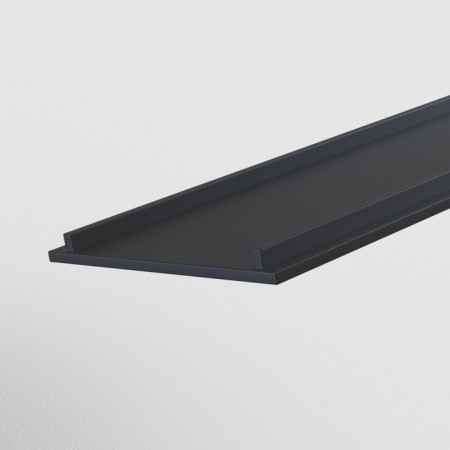 Decorative lining Technical tra004-21b, 100x3.8 cm, black color, 1 pcs-1