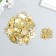 Castle metal for casket gold + nails. set 10 pcs 2.9x3 cm