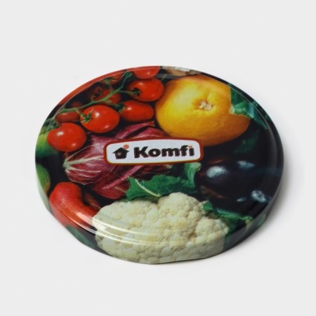 KOMFI canning “Vegetables”, TO-82 mm, metal, varnish, packaging 20 pcs-3