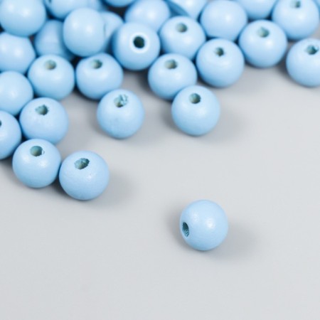 Beads for creativity "Blue" D-0.8 cm, set of 20 g-1