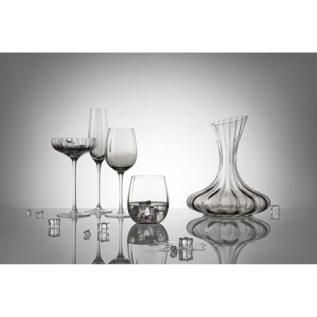 A set of glasses for champagne Liberty Jones Gemma Agate, 225 ml, 2 pcs, agate color-1