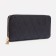Women's wallet with lightning, black color