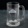 Glass mug for beer "Fishing", 500 ml, MIX drawing