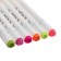 Meshu bilateral markers for sketching, 6 colors (fluorescent colors)